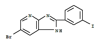 6-Bromo-2-(3-iodo-phenyl)-3h-imidazo[4,5-b]pyridine Structure,850348-96-8Structure