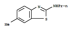 2-Benzothiazolamine,6-methyl-n-propyl-(9ci) Structure,85063-62-3Structure