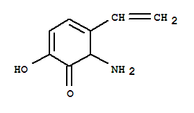 2,4-Cyclohexadien-1-one,6-amino-5-ethenyl-2-hydroxy- Structure,851363-62-7Structure