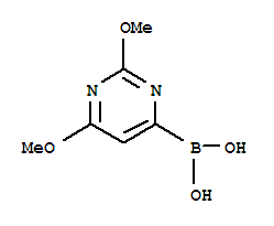 Boronic acid,(2,6-dimethoxy-4-pyrimidinyl)-(9ci) Structure,852362-23-3Structure