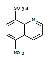 5-硝基-8-喹啉磺酸結構式_854694-82-9結構式