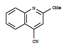 2-Methoxy-4-quinolinecarbonitrile Structure,855165-19-4Structure