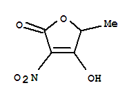 4-Hydroxy-5-methyl-3-nitro-2(5h)-furanone Structure,855457-67-9Structure