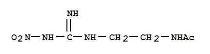 N-[2-(2-nitroguanidino)ethyl]-acetamide Structure,855926-49-7Structure