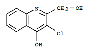 3-Chloro-2-(hydroxymethyl)-4-quinolinol Structure,856086-91-4Structure