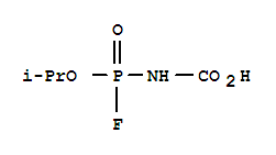 Hydroxycarbonoimidoyl isopropyl phosphorofluoridate Structure,856639-96-8Structure