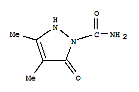 3,4-Dimethyl-5-oxo-2,5-dihydro-1h-pyrazole-1-carboxamide Structure,857220-41-8Structure