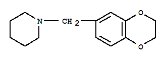 Piperidine,1-(1,4-benzodioxan-6-ylmethyl)-(5ci) Structure,857373-50-3Structure