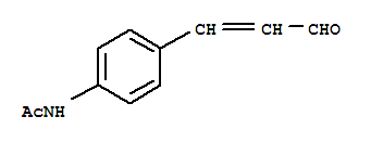 Acetanilide,4-(2-formylvinyl)-(5ci) Structure,857951-87-2Structure