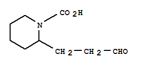 1-Piperidinecarboxylic acid,2-(2-formylethyl)-(4ci) Structure,858262-84-7Structure