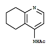 Quinoline, 4-acetamido-5,6,7,8-tetrahydro- (5ci) Structure,858466-68-9Structure