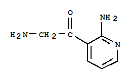 2-Amino-1-(2-amino-3-pyridinyl)ethanone Structure,858489-31-3Structure