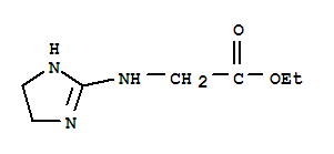 Glycine,n-(4,5-dihydro-1h-imidazol-2-yl)-,ethyl ester Structure,859451-08-4Structure