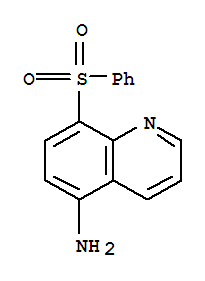 (4CI)-5-氨基-8-(苯基磺酰基)-喹啉結(jié)構(gòu)式_861038-22-4結(jié)構(gòu)式