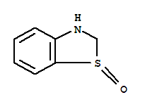 Benzothiazole,2,3-dihydro-,1-oxide Structure,861307-70-2Structure