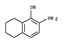 1-Naphthalenol ,2-amino-5,6,7,8-tetrahydro- Structure,861339-92-6Structure