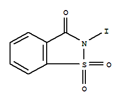 N-碘糖精結(jié)構(gòu)式_86340-94-5結(jié)構(gòu)式