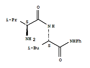 纈氨酰-N-苯基亮氨酰胺結(jié)構(gòu)式_874945-31-0結(jié)構(gòu)式