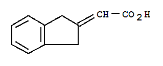 茚烷-2-基-乙酸結(jié)構(gòu)式_885269-67-0結(jié)構(gòu)式