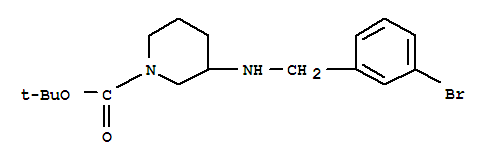 1-Boc-3-(3-bromo-benzylamino)-piperidine Structure,887584-36-3Structure