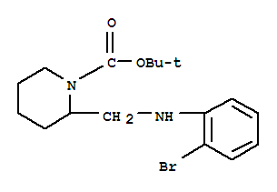 1-Boc-2-[(2-bromo-phenylamino)-methyl]-piperidine Structure,887587-59-9Structure