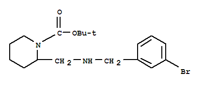 1-Boc-2-[(3-bromo-benzylamino)-methyl]-piperidine Structure,887587-79-3Structure