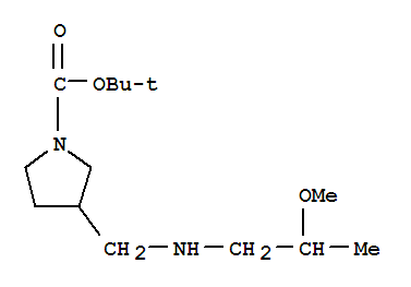 1-Boc-3-[(2-methoxy-propylamino)-methyl]-pyrrolidine Structure,887591-60-8Structure