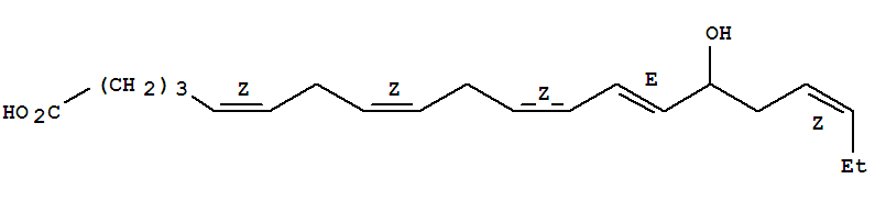 (5Z,8Z,11Z,13E,15S,17Z)-15-羥基-5,8,11,13,17-二十碳五烯酸結(jié)構(gòu)式_88852-33-9結(jié)構(gòu)式