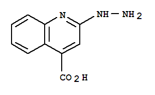 (9ci)-2-肼基-4-喹啉羧酸結(jié)構(gòu)式_89267-29-8結(jié)構(gòu)式