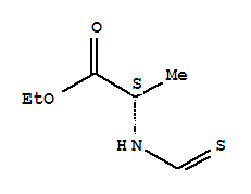 (9ci)-n-(硫氧代甲基)-L-丙氨酸乙酯結(jié)構(gòu)式_89311-15-9結(jié)構(gòu)式