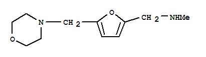 N-methyl-([5-(morpholinomethyl)-2-furyl]methyl)amine Structure,893741-66-7Structure