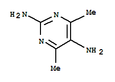 2,5-Pyrimidinediamine, 4,6-dimethyl-(9ci)Structure,89488-77-7Structure 2,5-Pyrimidinediamine, 4,6-dimethyl-(9ci) Structure,89488-77-7Structure