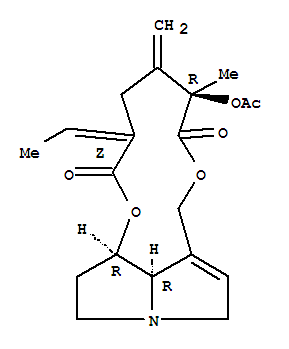 菊三七堿乙結(jié)構(gòu)式_90341-45-0結(jié)構(gòu)式