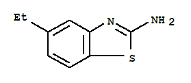 2-Benzothiazolamine,5-ethyl-(9ci) Structure,90382-08-4Structure