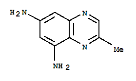 (7ci)-6,8-二氨基-2-甲基-喹噁啉結(jié)構(gòu)式_90558-60-4結(jié)構(gòu)式