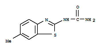 (6CI,7CI,9CI)-(6-甲基-2-苯并噻唑)-脲結(jié)構(gòu)式_90564-99-1結(jié)構(gòu)式