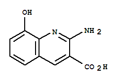 3-Quinolinecarboxylicacid,2-amino-8-hydroxy-(7ci) Structure,90771-37-2Structure