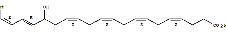 (4Z,7z,10z,13z,17z,19z)-16-hydroxy-4,7,10,13,17,19-docosahexaenoic acid Structure,90780-51-1Structure