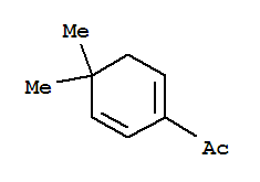 (6ci)-4,4-二甲基-1,5-環(huán)己二烯-1-基甲酮結構式_99172-21-1結構式