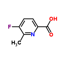 5-Fluoro-6-methylpyridine-2-carboxylic acid Structure,1005474-88-3Structure