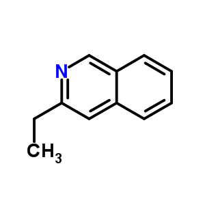 3-乙基異喹啉結(jié)構(gòu)式_102878-59-1結(jié)構(gòu)式