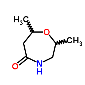 1,4-Oxazepin-5(2h)-one,tetrahydro-2,7-dimethyl- Structure,10341-27-2Structure