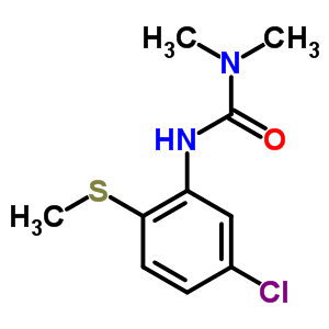 3-(5-Chloro-2-methylsulfanyl-phenyl)-1,1-dimethyl-urea Structure,10393-84-7Structure