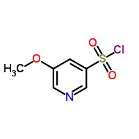 5-Methoxypyridine-3-sulfonyl chloride Structure,1060801-85-5Structure