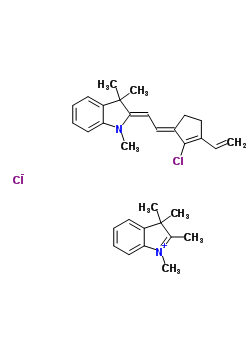 IR-797 氯化物結構式_110992-55-7結構式