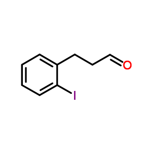 2-碘-苯丙醛結(jié)構(gòu)式_111373-32-1結(jié)構(gòu)式