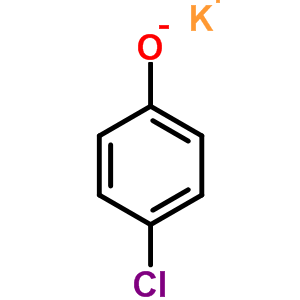 4-氯苯酚鉀鹽結(jié)構(gòu)式_1121-74-0結(jié)構(gòu)式