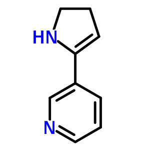 3-(4,5-Dihydro-1h-pyrrol-2-yl)pyridine Structure,1125-96-8Structure