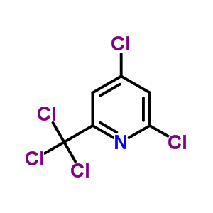 2,4-Dichloro-6-(trichloromethyl)pyridine Structure,1129-19-7Structure