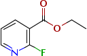 2-氟煙酸乙酯結(jié)構(gòu)式_113898-56-9結(jié)構(gòu)式